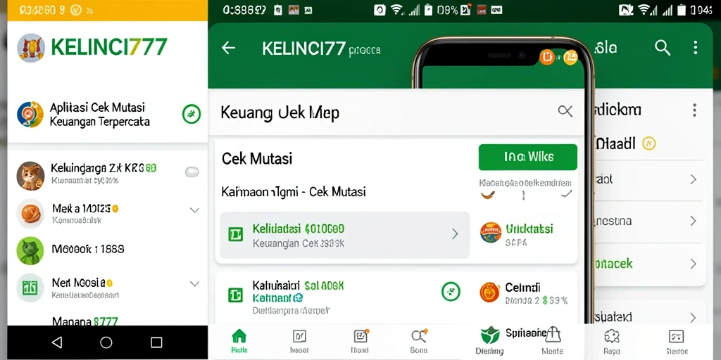 Antarmuka KELINCI777 menampilkan detail mutasi keuangan yang jelas dan terorganisir.