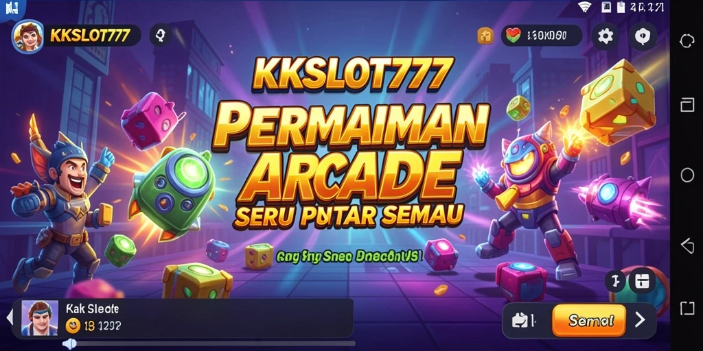 Tampilan antarmuka KKSLOT777 yang menarik dan interaktif.