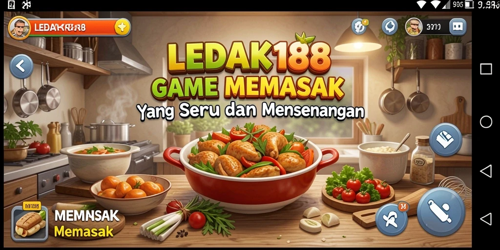 Tampilan antarmuka game LEDAK188 yang menarik dan interaktif.
