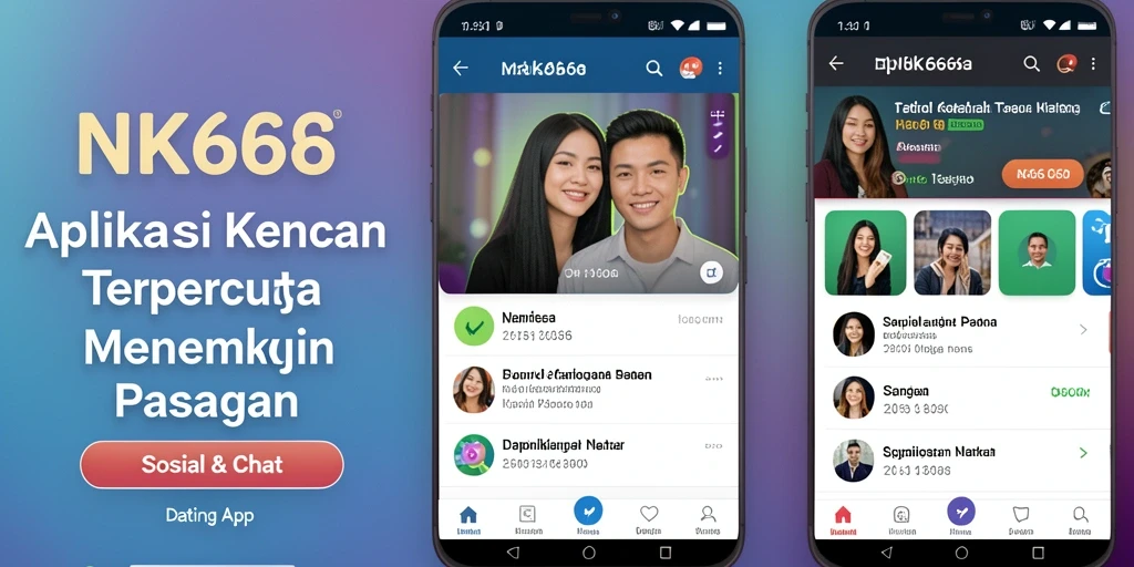 Tampilan antarmuka NK666 yang menarik dan mudah digunakan untuk berkencan.