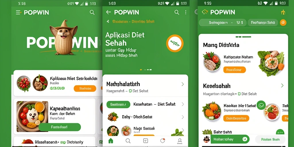 Tampilan antarmuka POPWIN yang menarik dan fungsional.