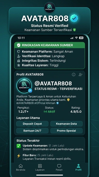 Halaman Resmi Avatar808 untuk Pengguna Android